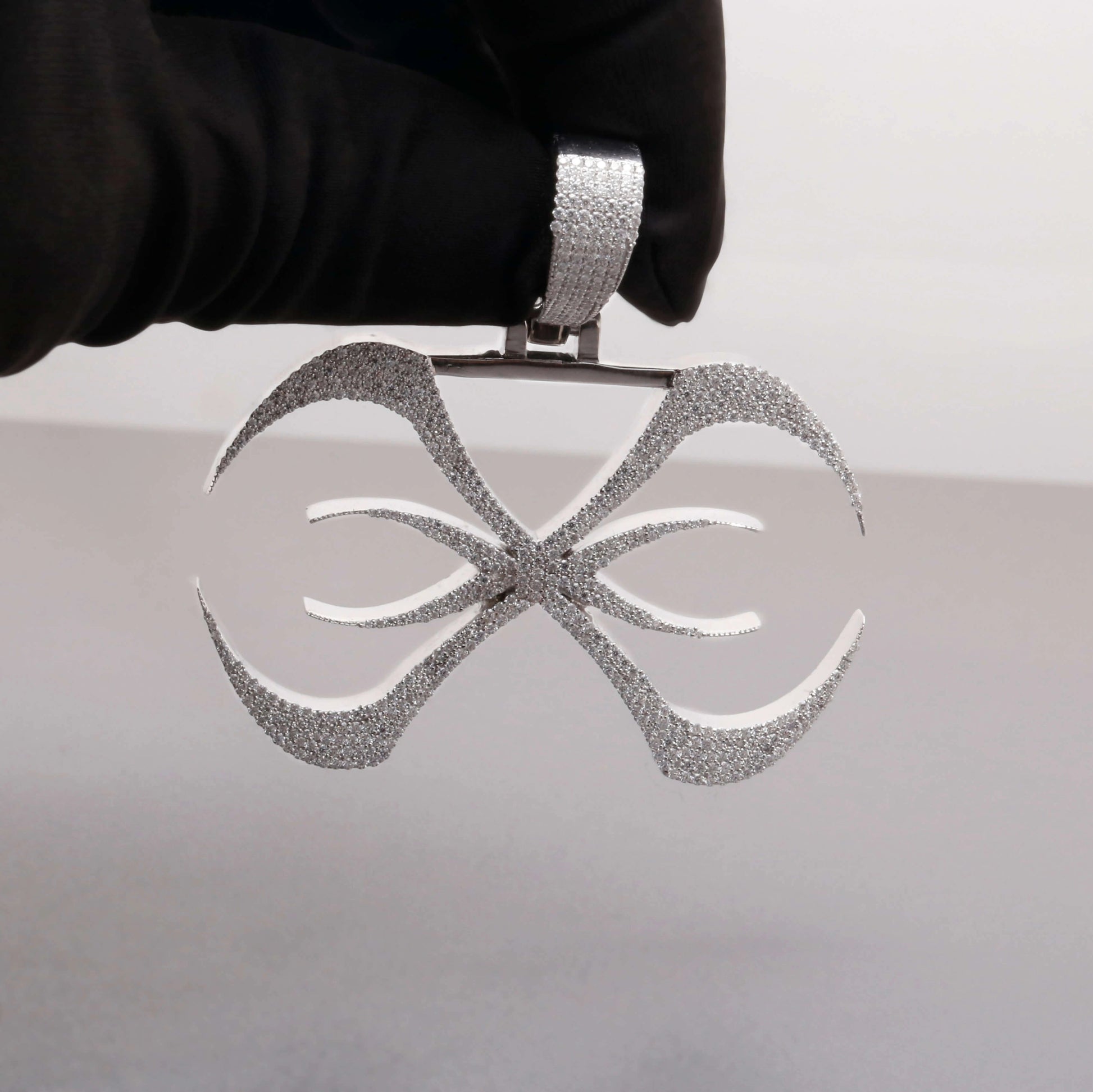 Iced Out Spider Pendant