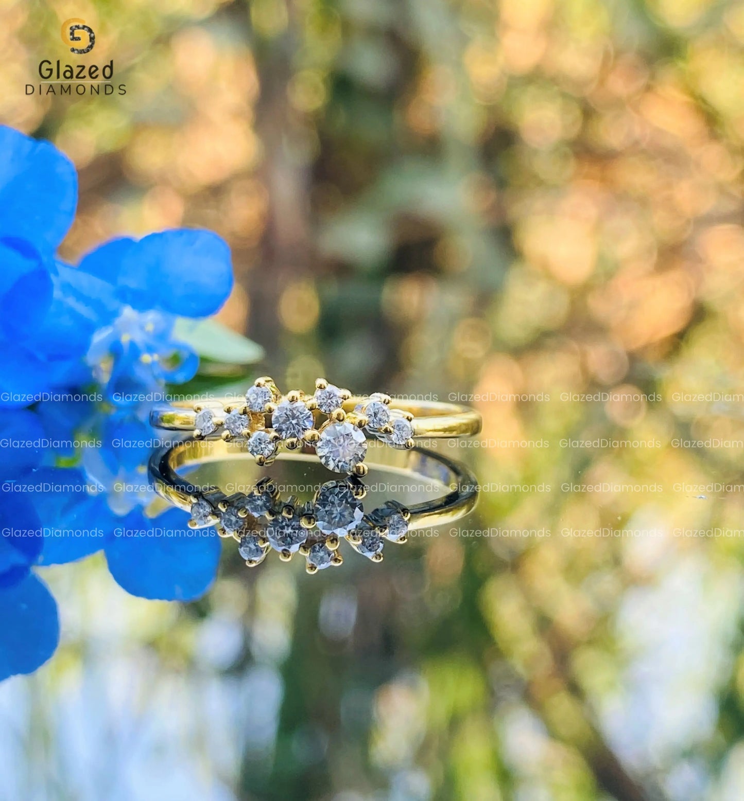 Iconic Diamond Cluster Ring