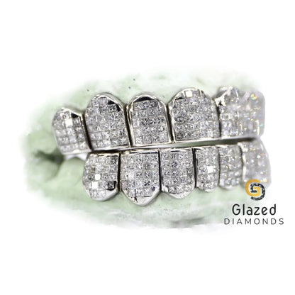 Invisible Set Pricess Cut Grillz