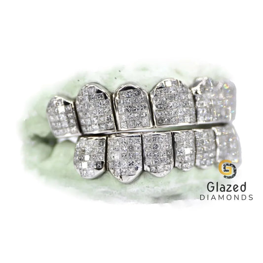 Invisible Set Pricess Cut Grillz