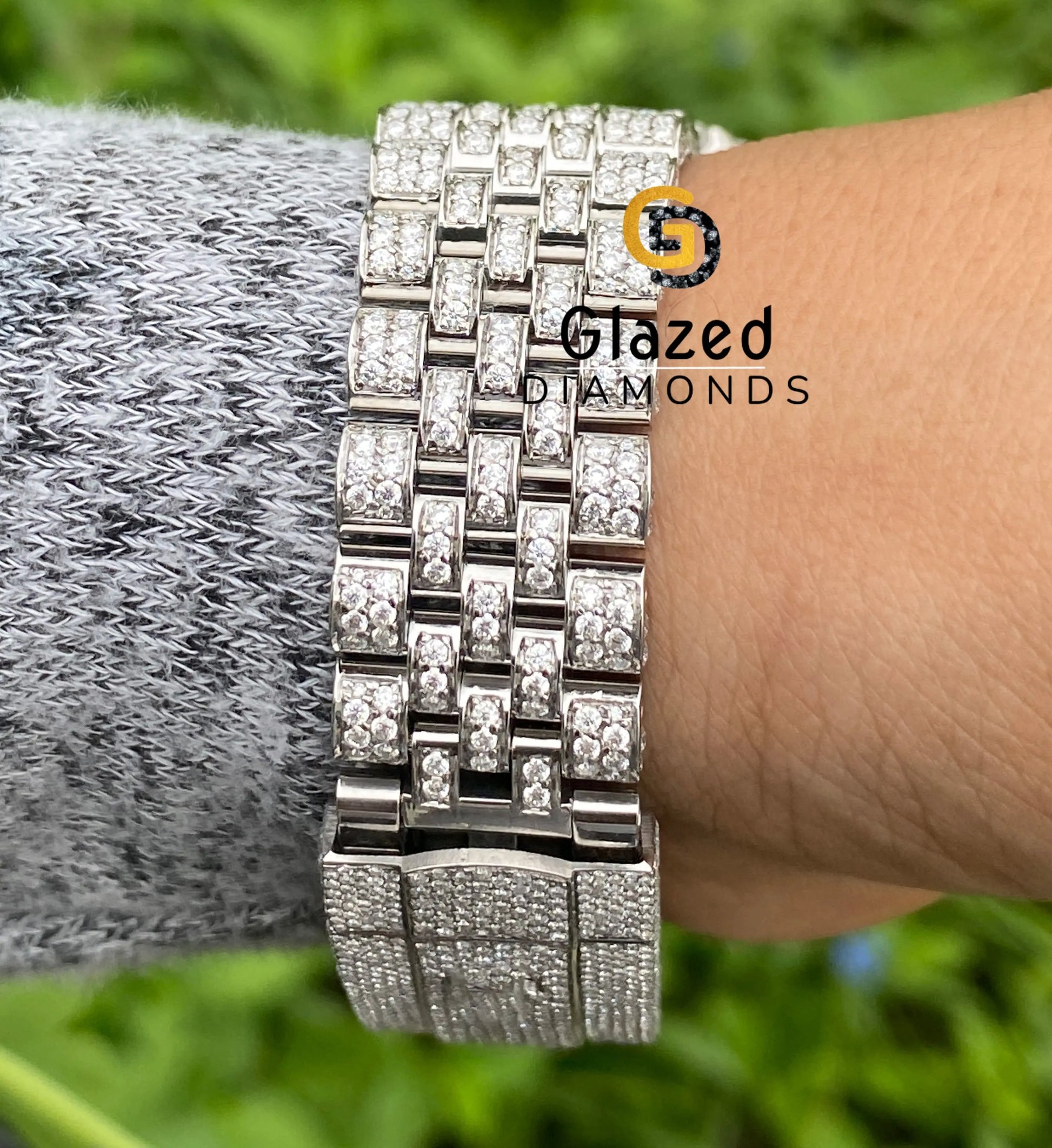Jubilee Belt Diamond Studded Watch