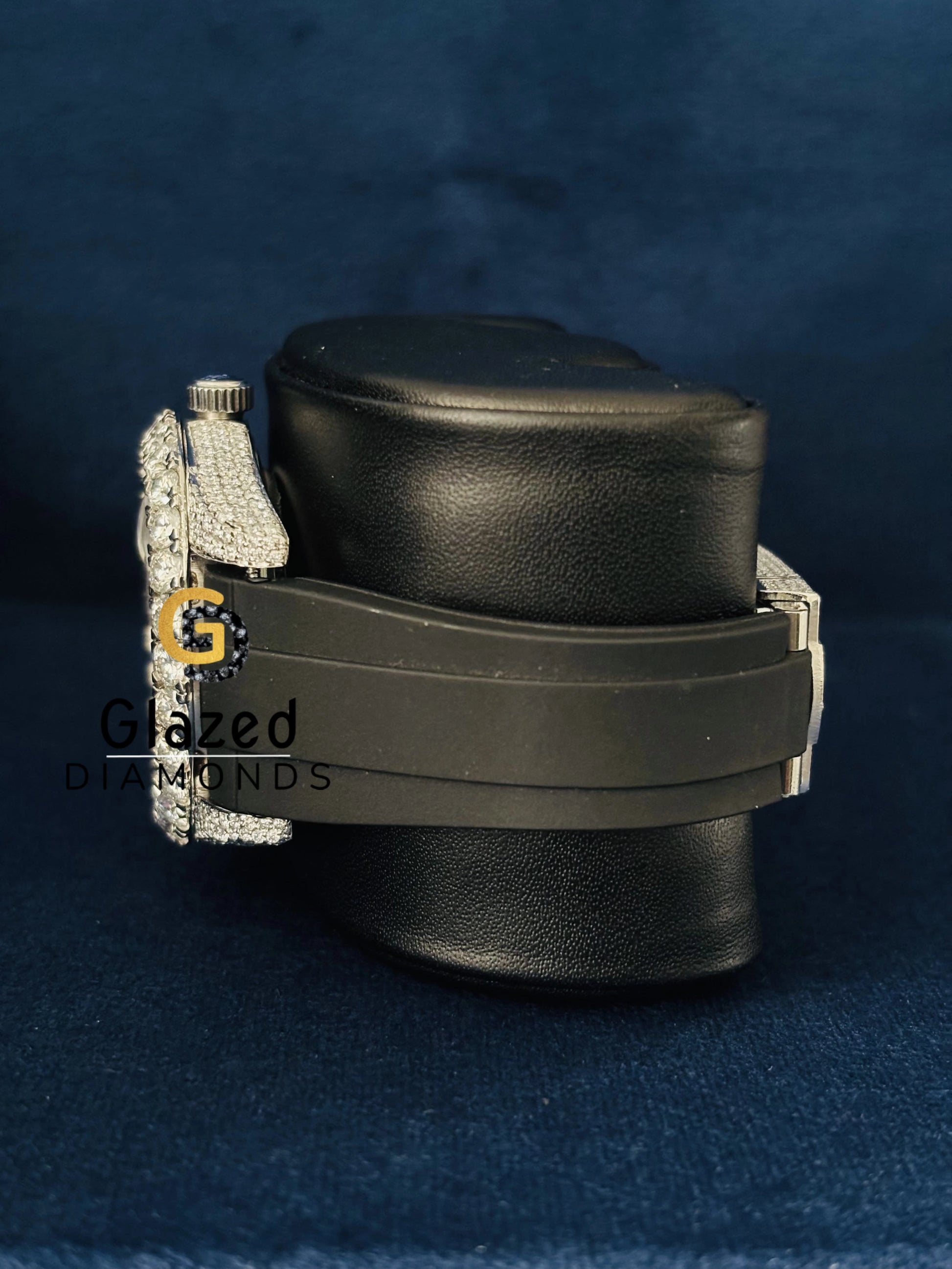 Luxury Iced Out Moissanite Automatic Watch