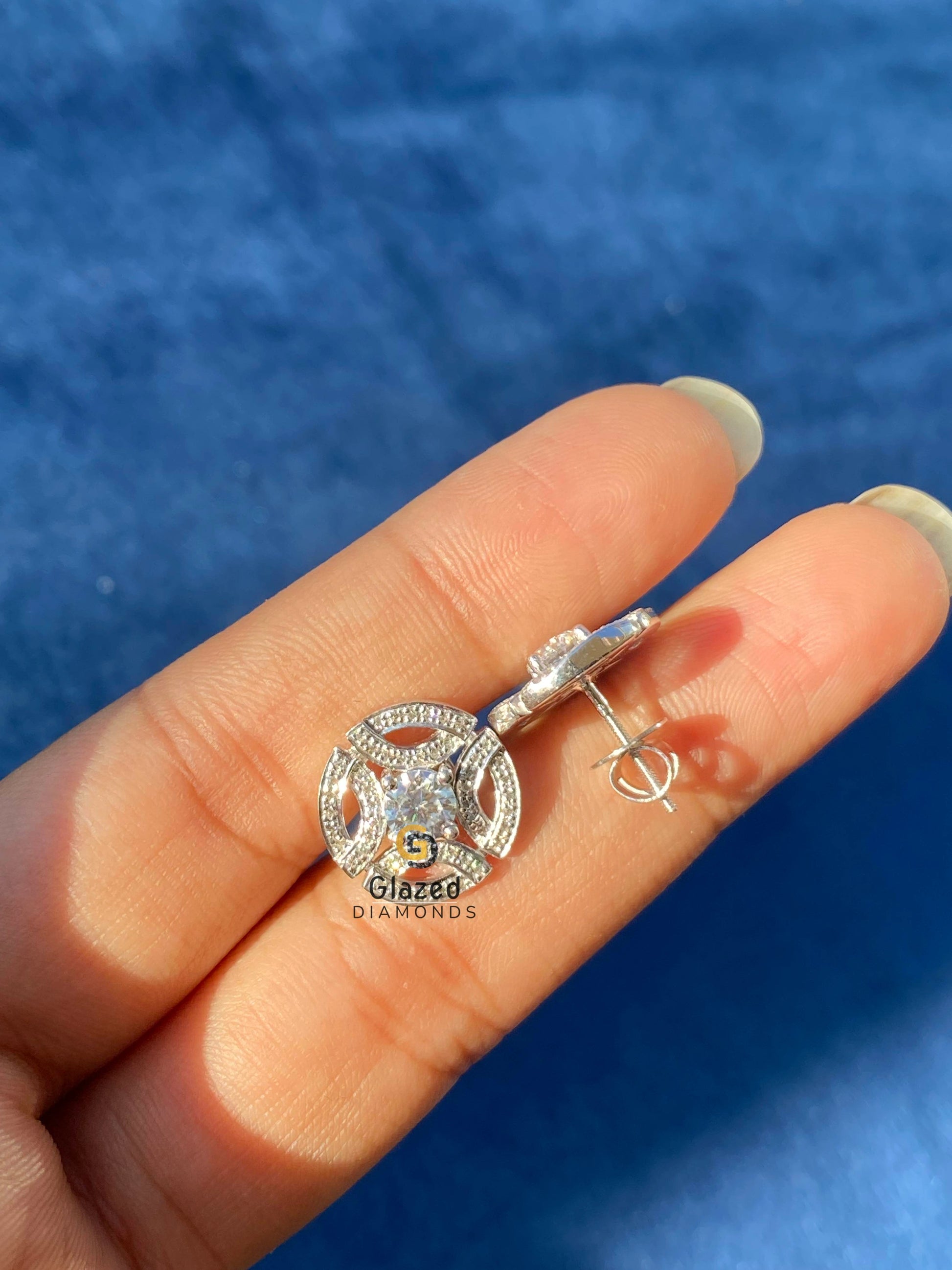 Luxury Moissanite Meghan Markle Wedding Earring