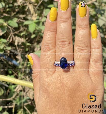 Marching Bridal Ring Set