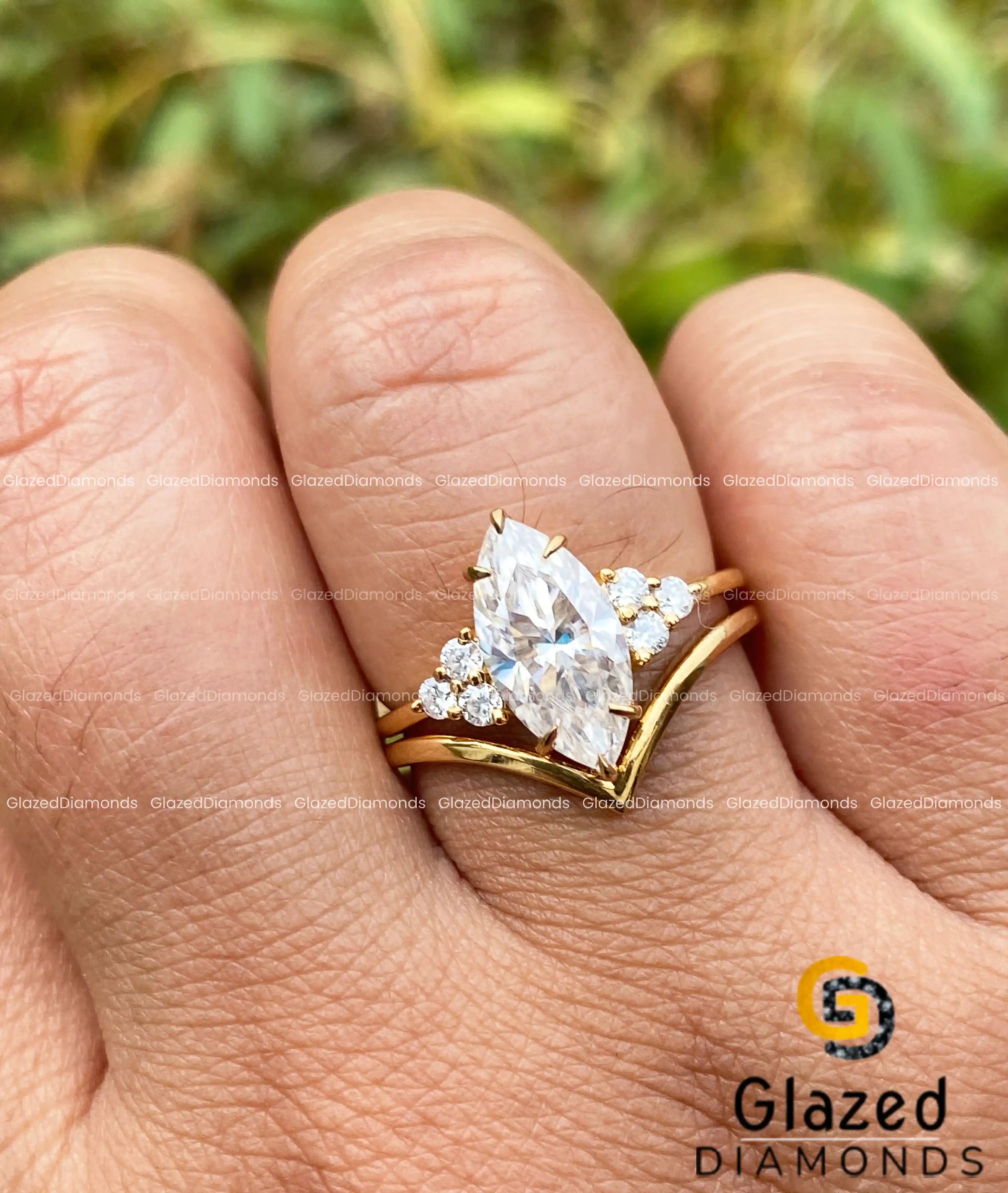 Matching Band For Engagement