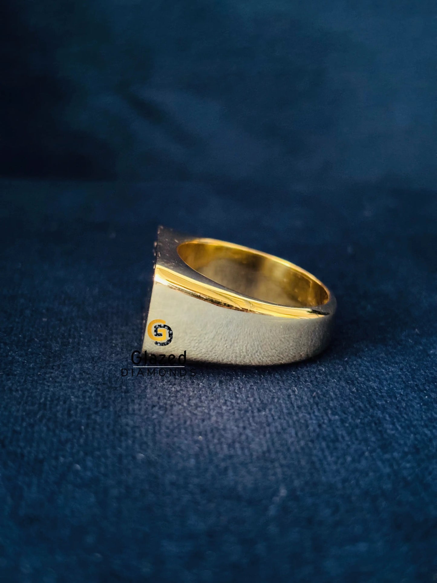 Men Custom 100 Number Silver Hip Hop Ring