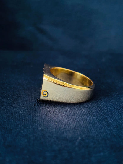 Men Custom 100 Number Silver Hip Hop Ring