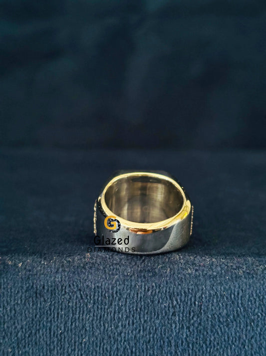 Men_s 925 Sterling Silver Moissanite Ring