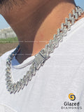 Men_s Moissanite Cuban Link Chain