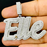 VVS Moissanite Custom Diamond Name Hip Hop Pendant