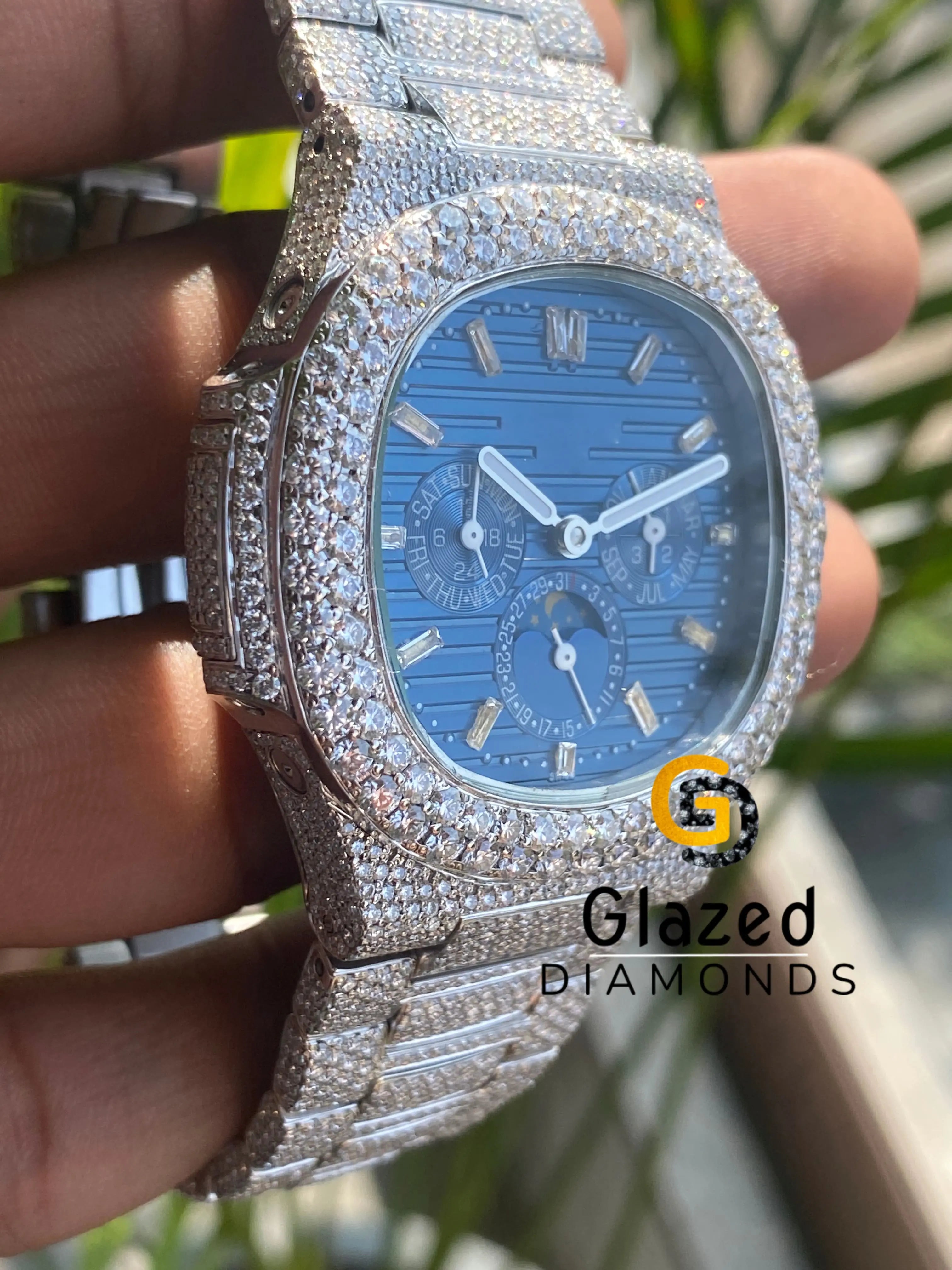 Mens Moissanite Watches