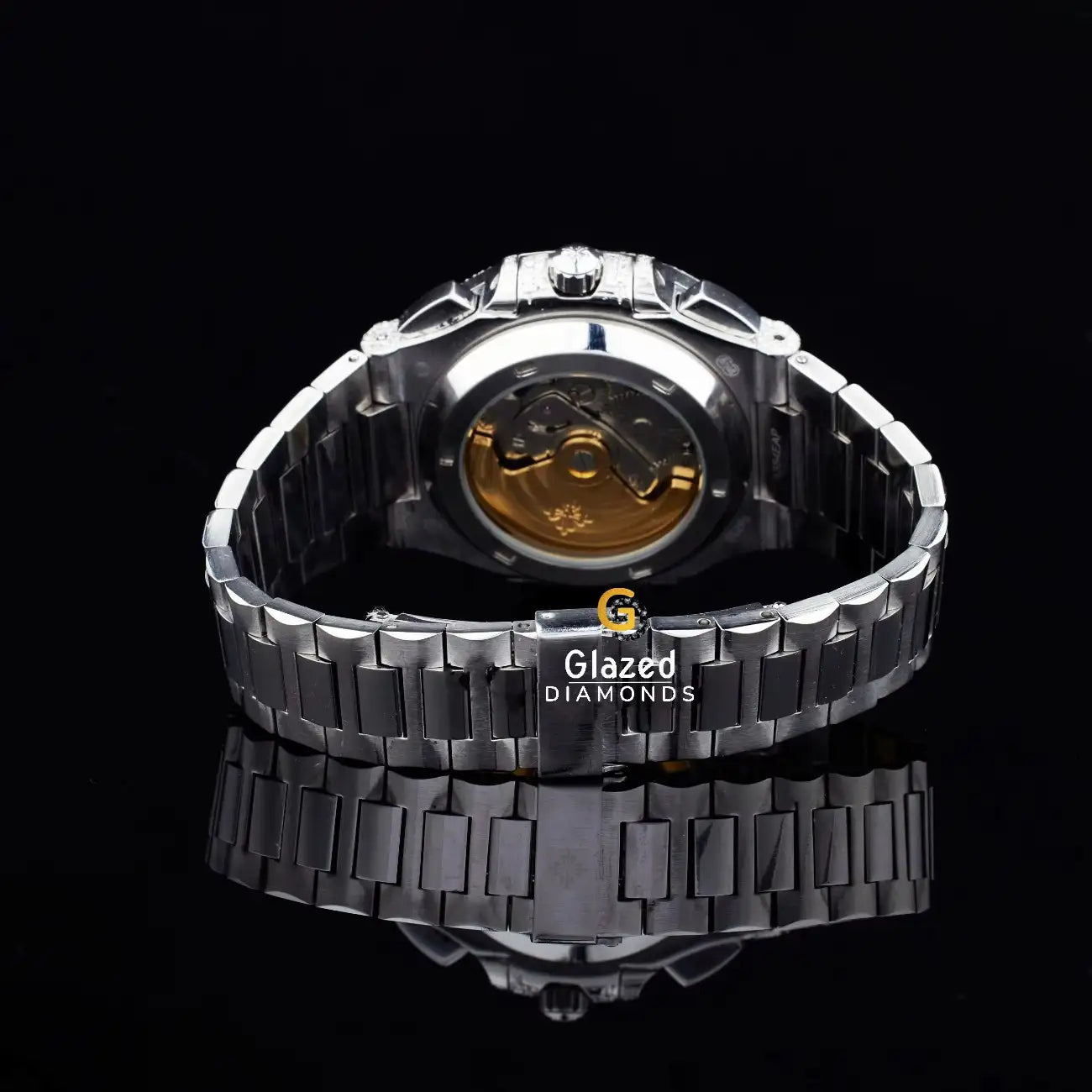 Metal Straap Moissanite Watch