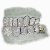 Custom Deep Cut Moissanite Diamond Grillz