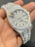 Buy Online Full Diamond Studded Moissanite Men's Watch