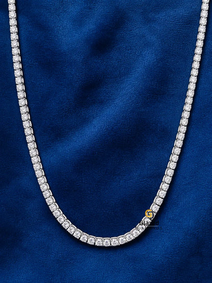 4MM Moissanite Tennis Chain/Bracelet Bundle 14K Gold