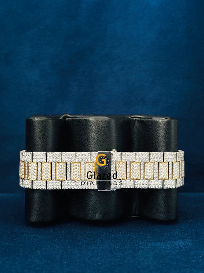 Moissanite Date Just Iced Out Hip Hop Watch