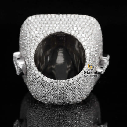 Moissanite Hip Hop Custom Ring