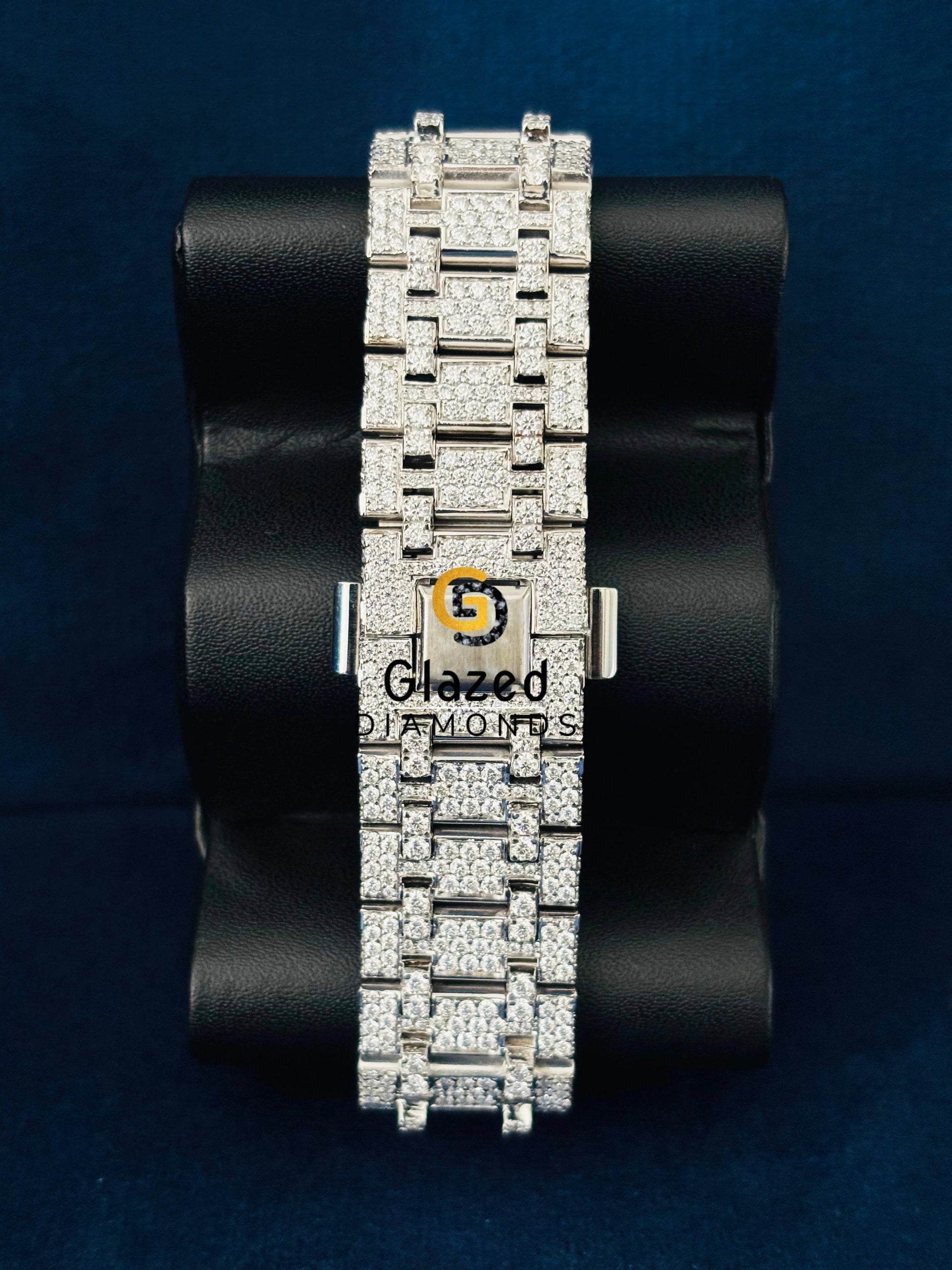 Moissanite Hip Hop Heighted Colette Watch For Him