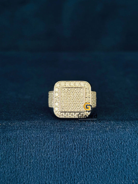 Moissanite Iced Out Men Ring