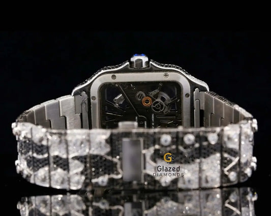 Moissanite Iced Out Watch 2