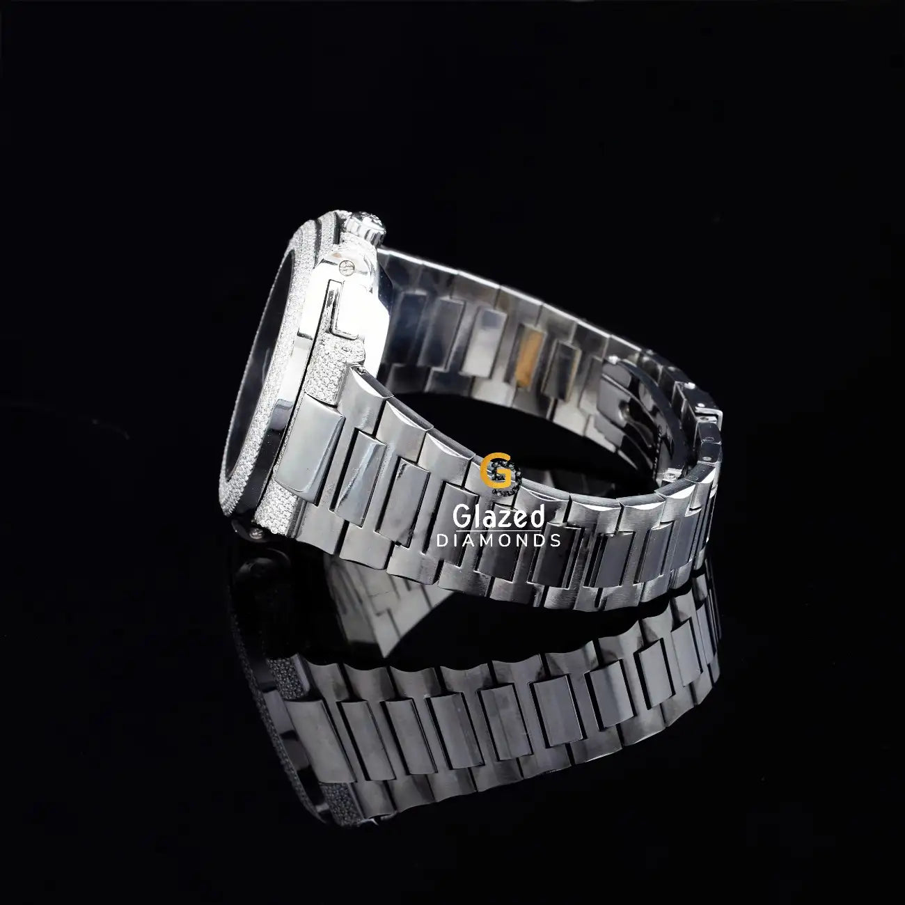 Moissanite Iced Out Watch For Men