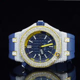 Moissanite Round Dial Watch