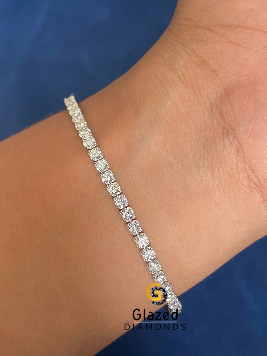 Moissanite Tennis Bracelet For Women