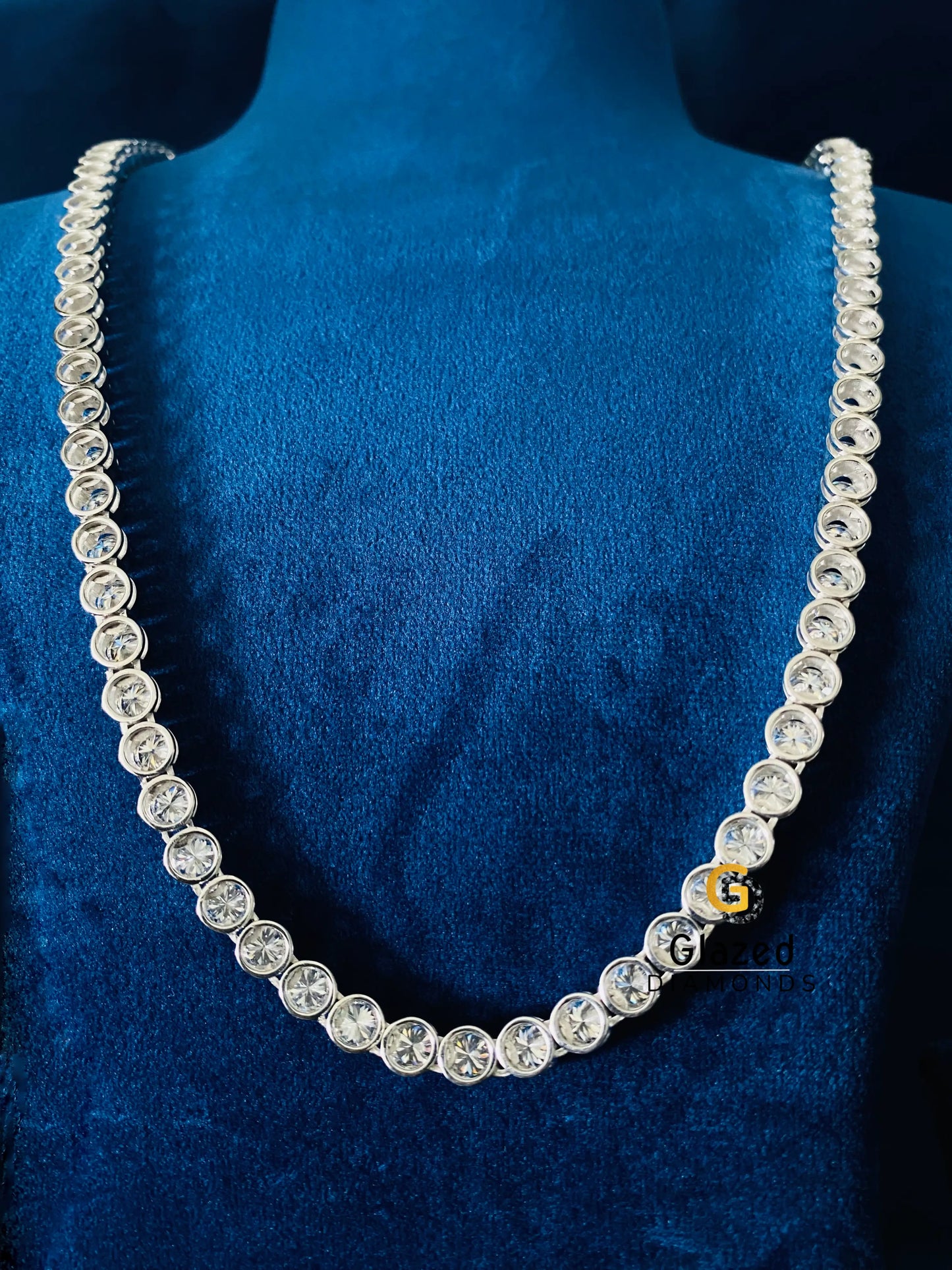 Moissanite Tennis Chain For Women