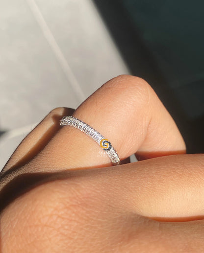 Moissanite Wedding Engagement Women Ring