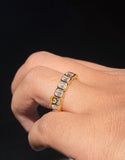 Moissanite Wedding Ring Band For Her