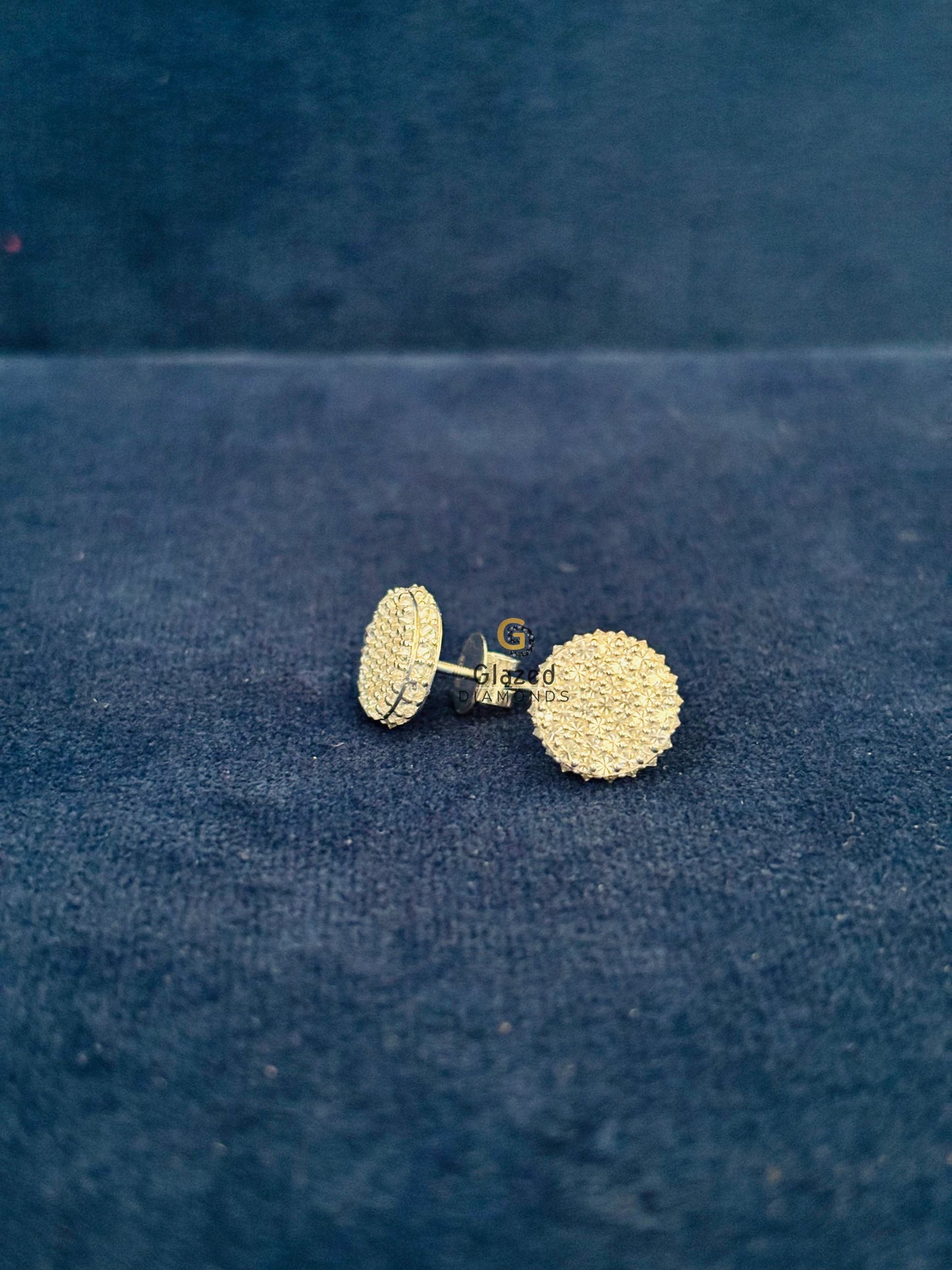 Mosaic Setting Upside Down Earrings