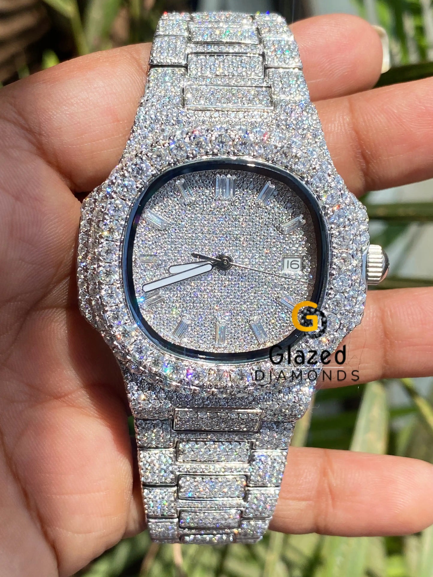 PP Diamond Moissanite Watch
