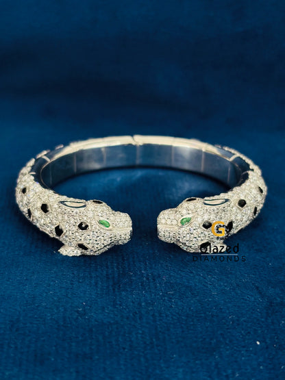 Panther Moissanite Hip Hop Bracelet