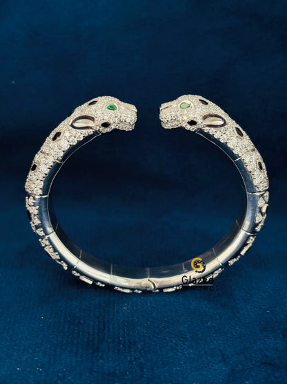 Panther Moissanite Hip Hop Bracelet For Men