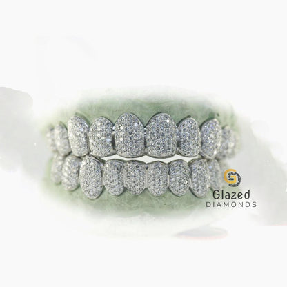Pave VVS Moissanite Grillz
