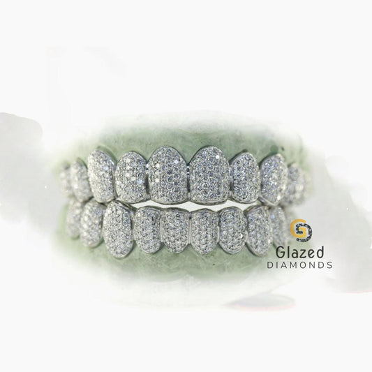 Pave VVS Moissanite Grillz