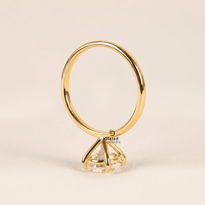Pear Bridal Ring For Women