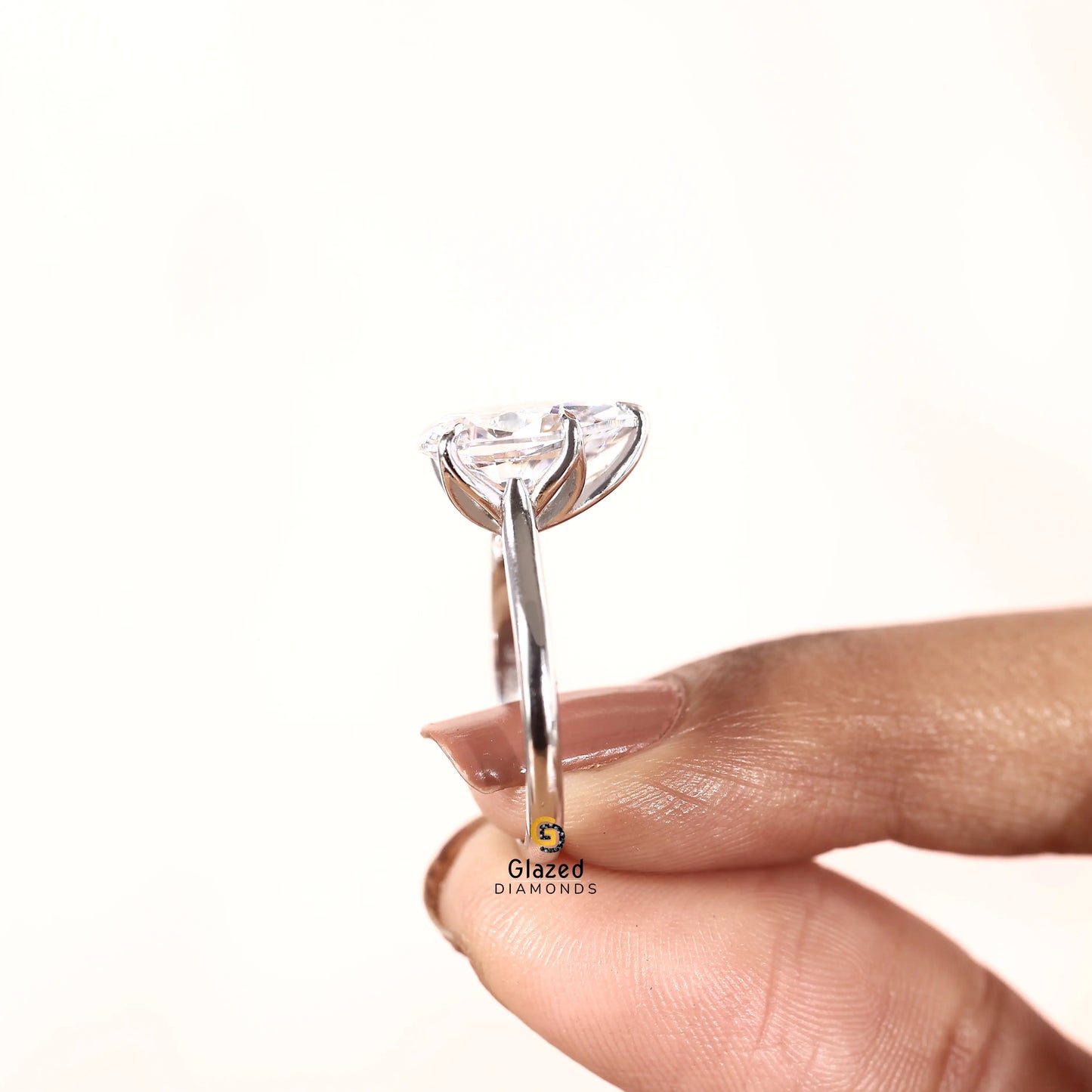 Pear Tulip Set Flower Basket Set Ring For Women