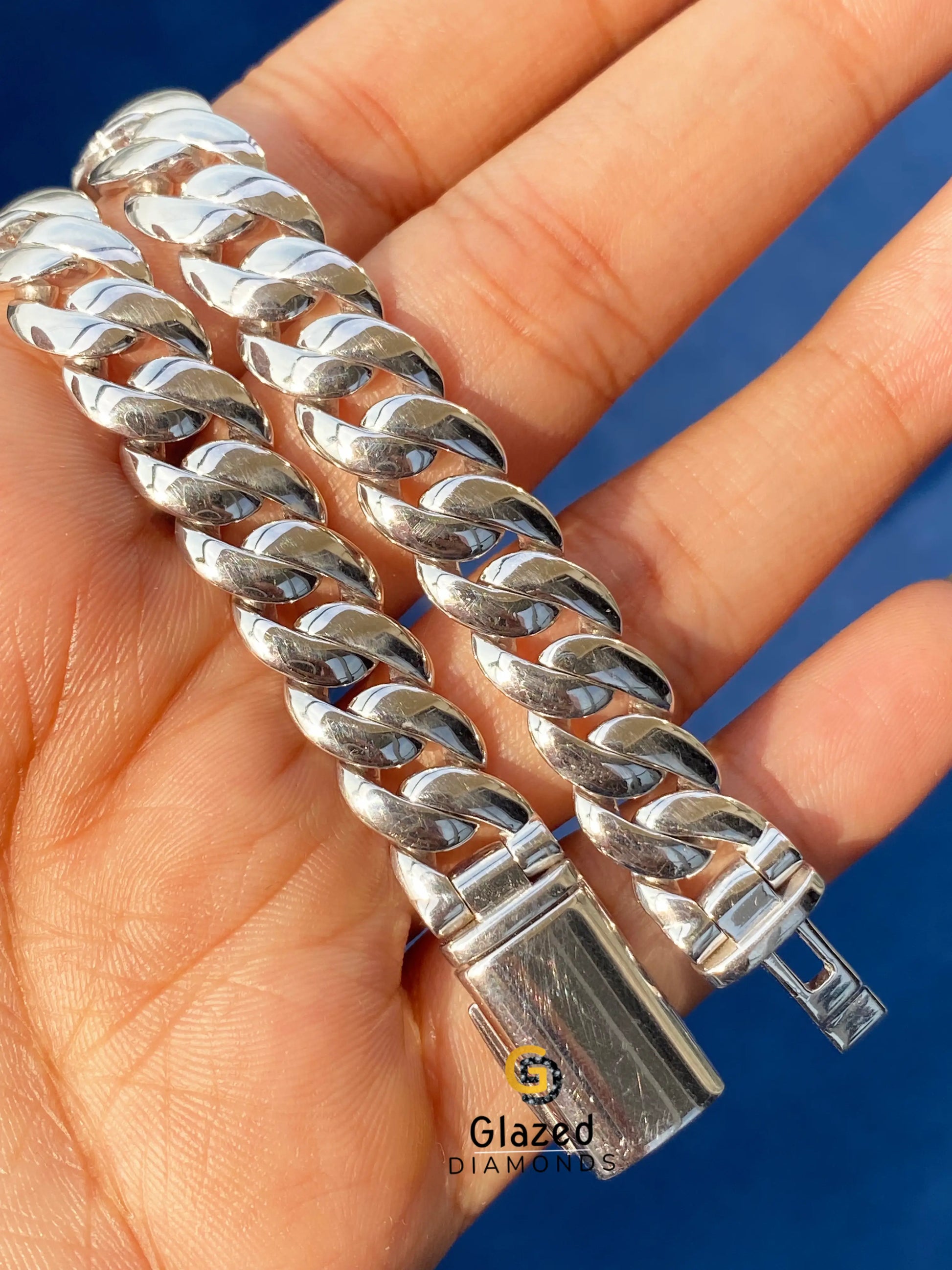 Plain 925 Sterling Silver Chain