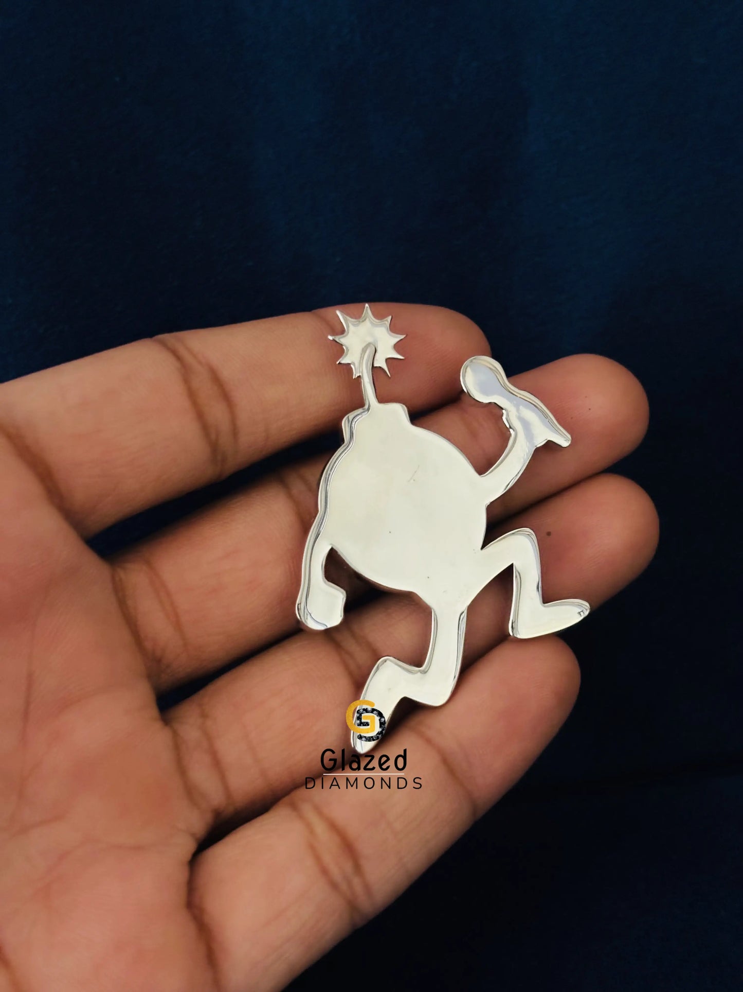 Plain Cartoon Bomb Pendant