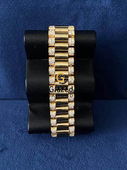 Presidential Strap VVS Moissanite Hip Hop Watch For Men