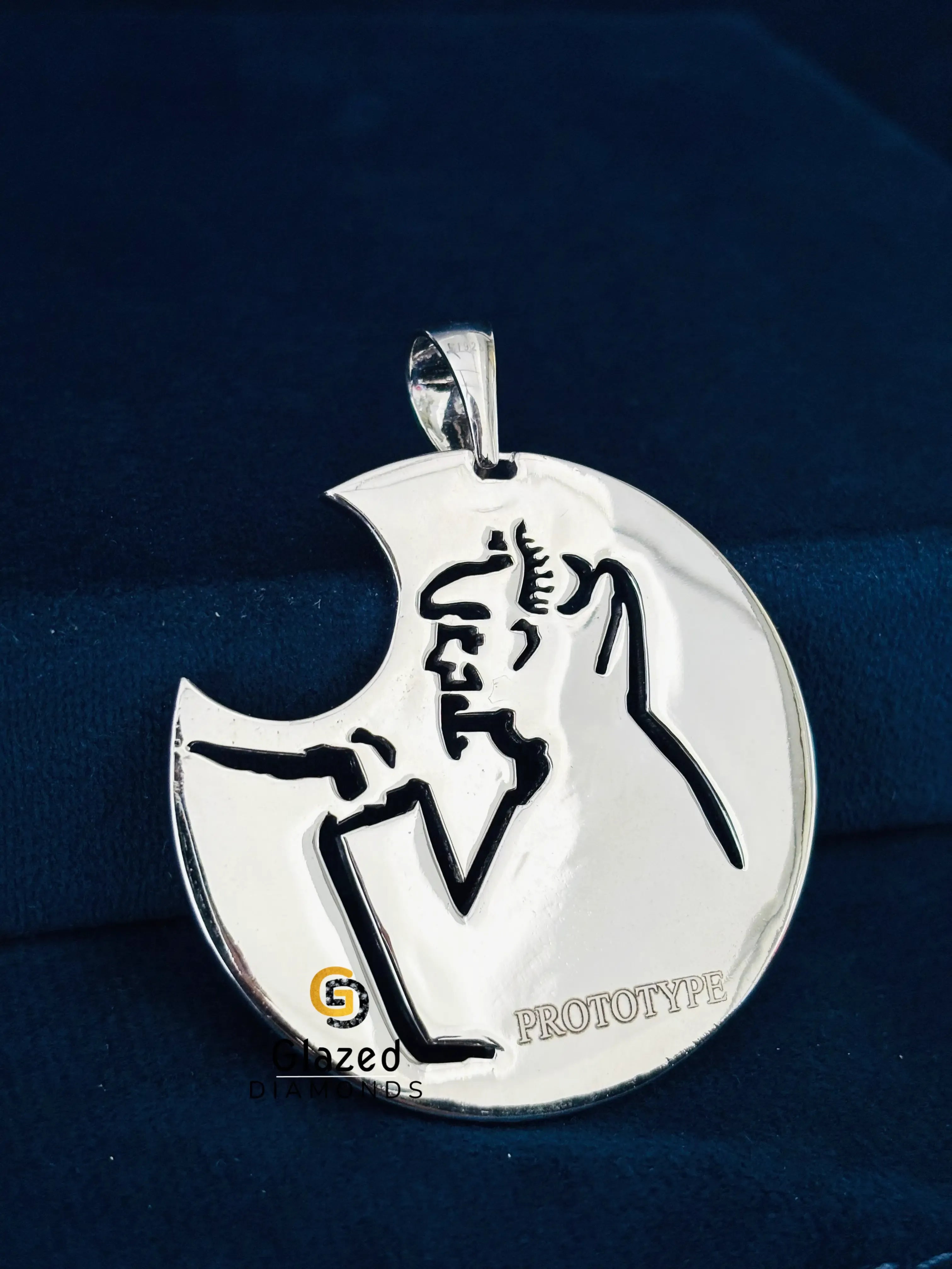 Real Moissanite Iced Out Hip Hop Pendant