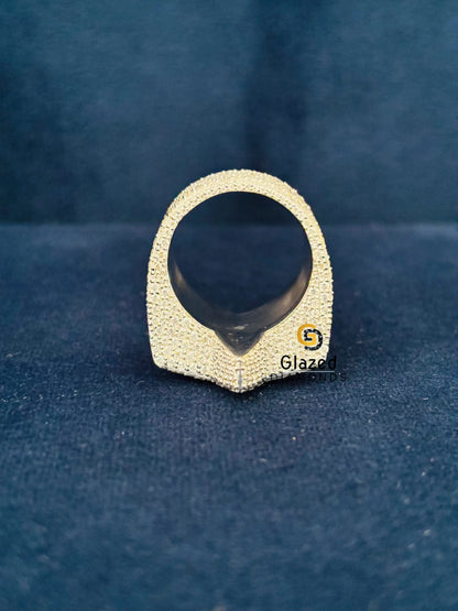 Real VVS Moissanite Star Hip Hop Ring