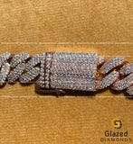 Rose Gold Cuban Chain For Rappers
