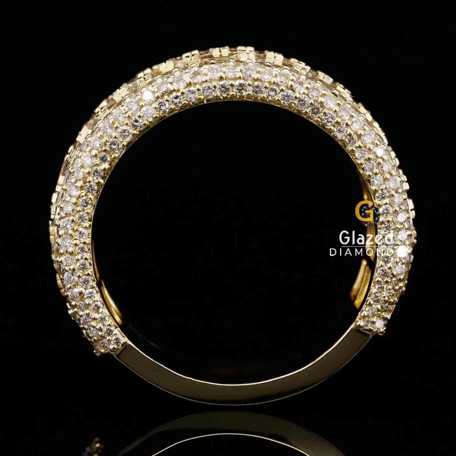 Round Baguette Ring