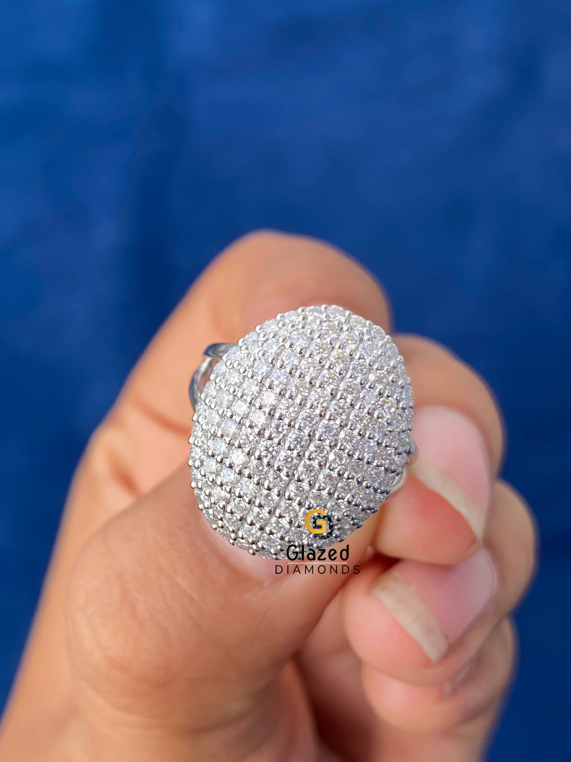 Round Cut VVS Moissanite Diamond Bella Twilight Engagement Ring