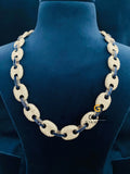 Round Moissanite Diamond Studded Hip Hop Chain
