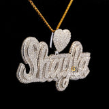 Round Moissanite Hip Hop Diamond Pendant