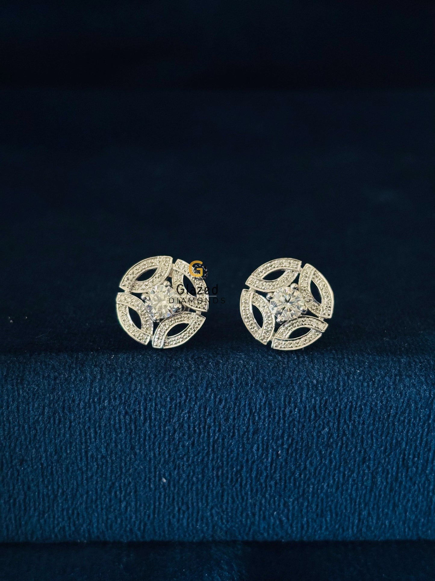 Royal Inspo Moissanite Meghan Markle Wedding Earrings