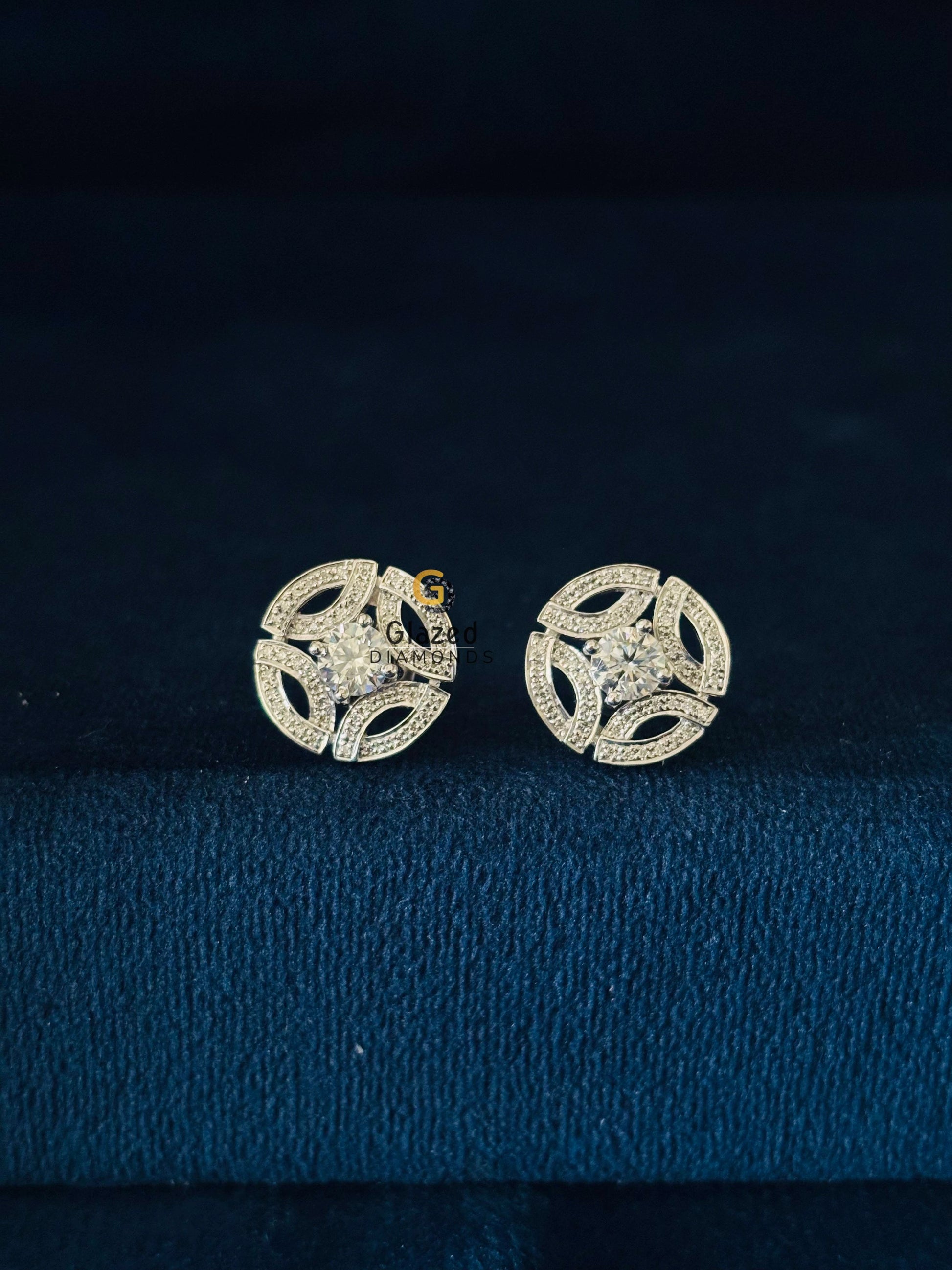 Royal Inspo Moissanite Meghan Markle Wedding Earrings